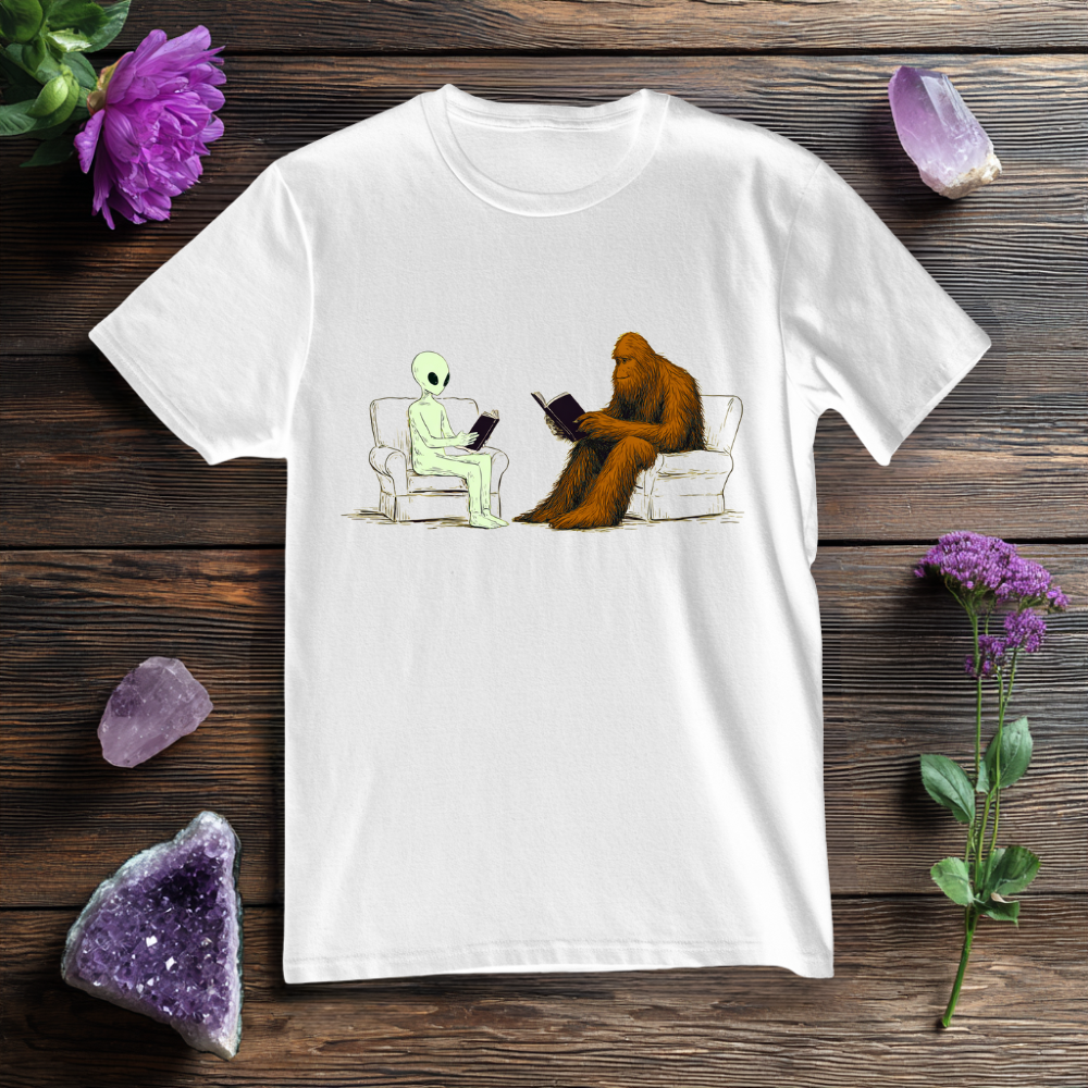 Alien and Sasquatch