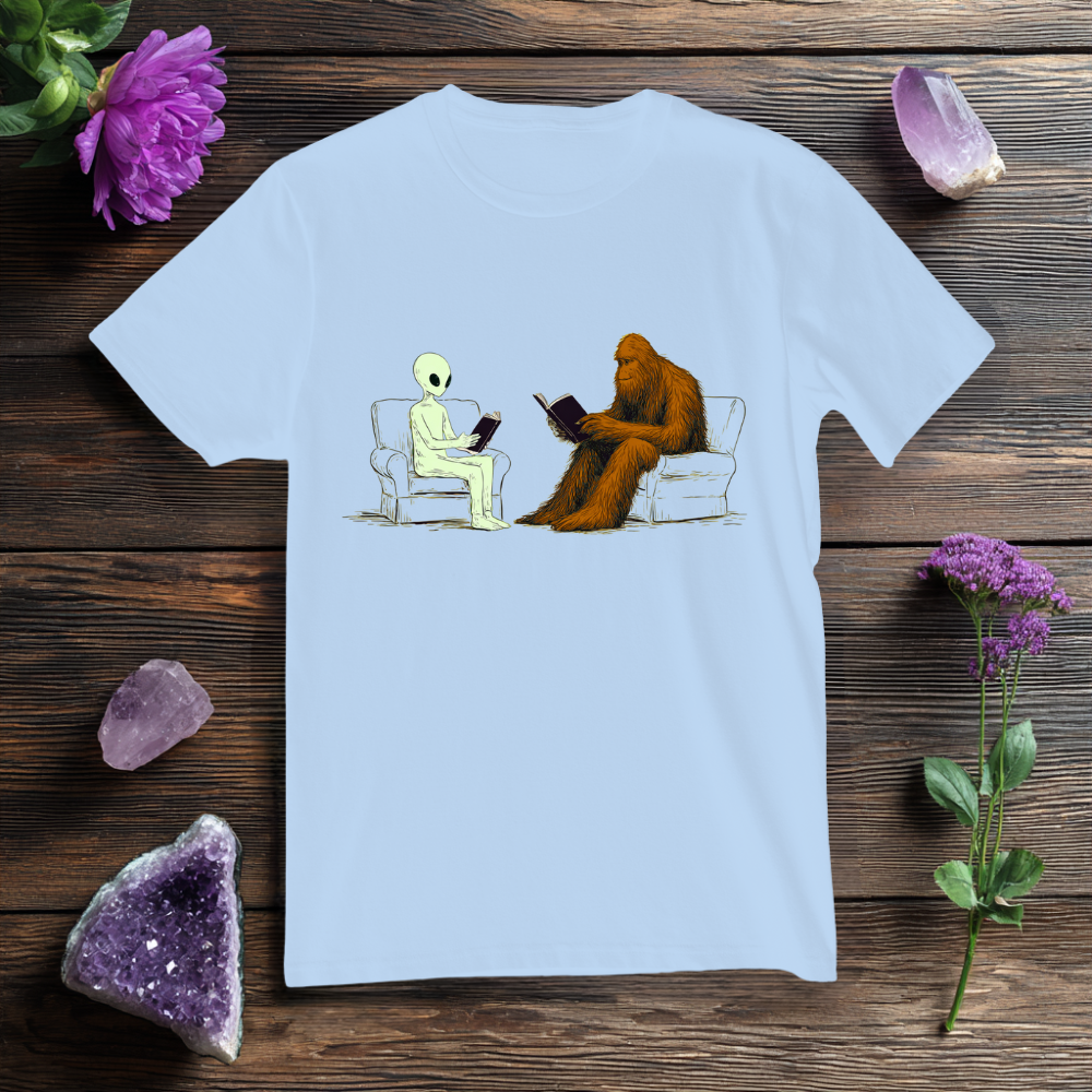 Alien and Sasquatch