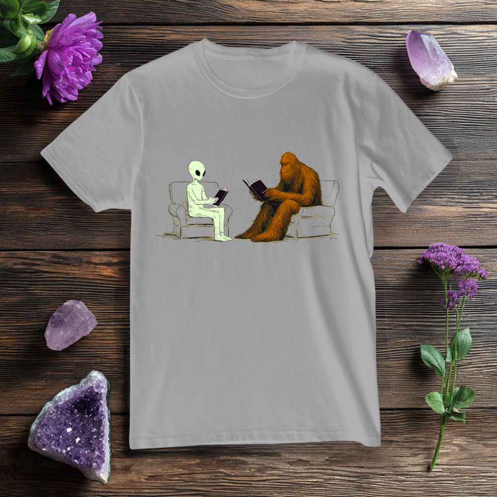 Alien and Sasquatch