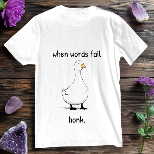 When Words Fail, Honk.