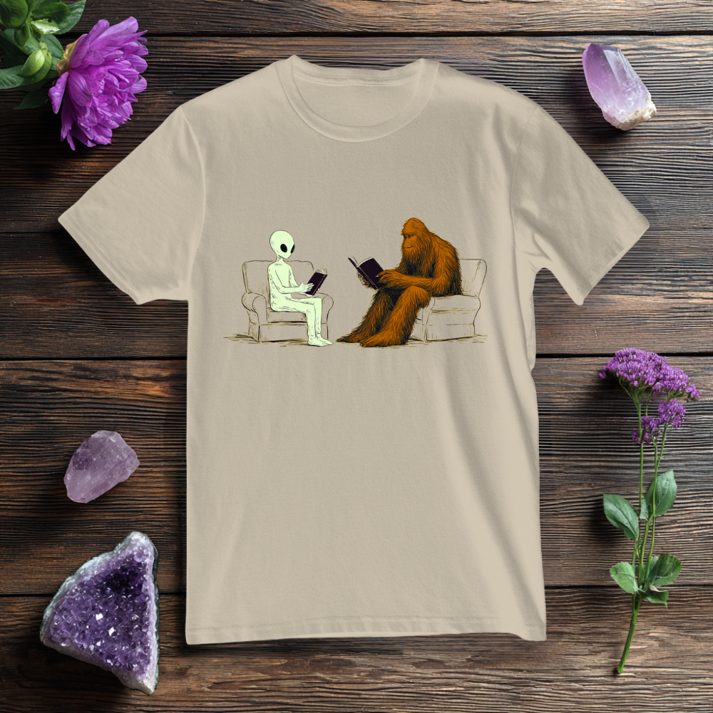 Alien and Sasquatch